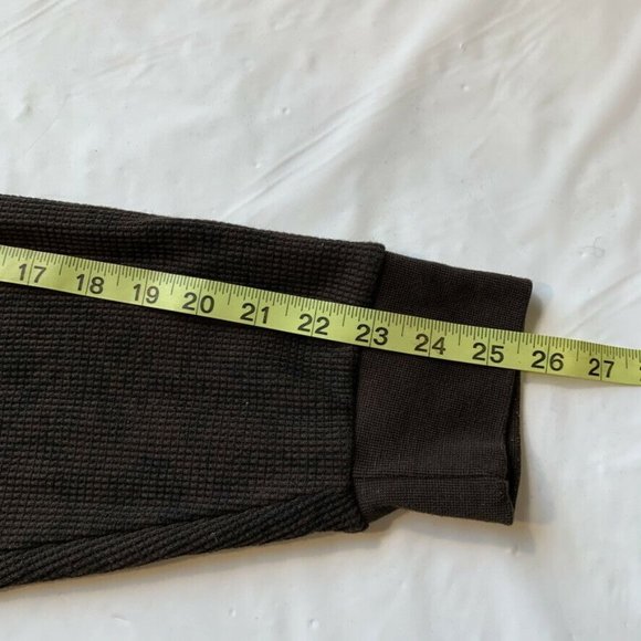 Kani Gold Waffle Knit Thermal Pullover Sweater Men XXL 2XL Crew Neck Long Sleeve - Picture 11 of 11